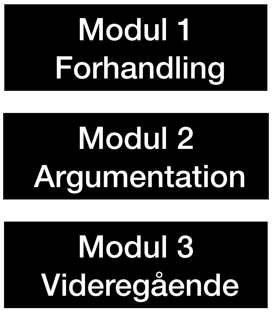 3 moduler